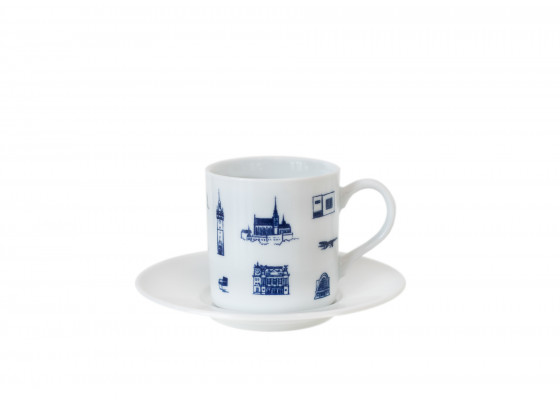 Espresso šálek a podšálek Brno