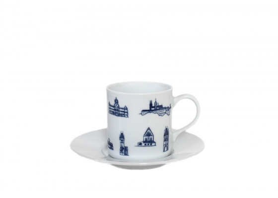 Espresso šálek a podšálek Praha
